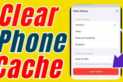 Clear iPhone cache