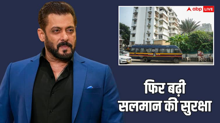 salman khan y plus security upgraded gets police escort cars armed constable for protection सलमान खान की Y+ सिक्योरिटी हुई टाइट, घर से फॉर्म हाउस तक, चप्पे-चप्पे पर तैनात पुलिस