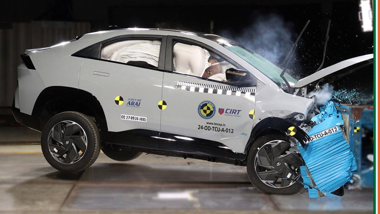 Citroen Basalt से 'इक्कीस' साबित हुई Tata Curvv, Bharat NCAP क्रैश टेस्ट में मिली 5 स्टार सेफ्टी रेटिंग