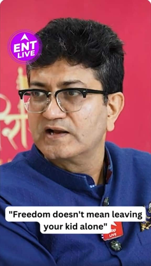 Prasoon Joshi ने OTT पर बच्चों द्वारा देखे जाने वाले content पर अपने विचार रखे।