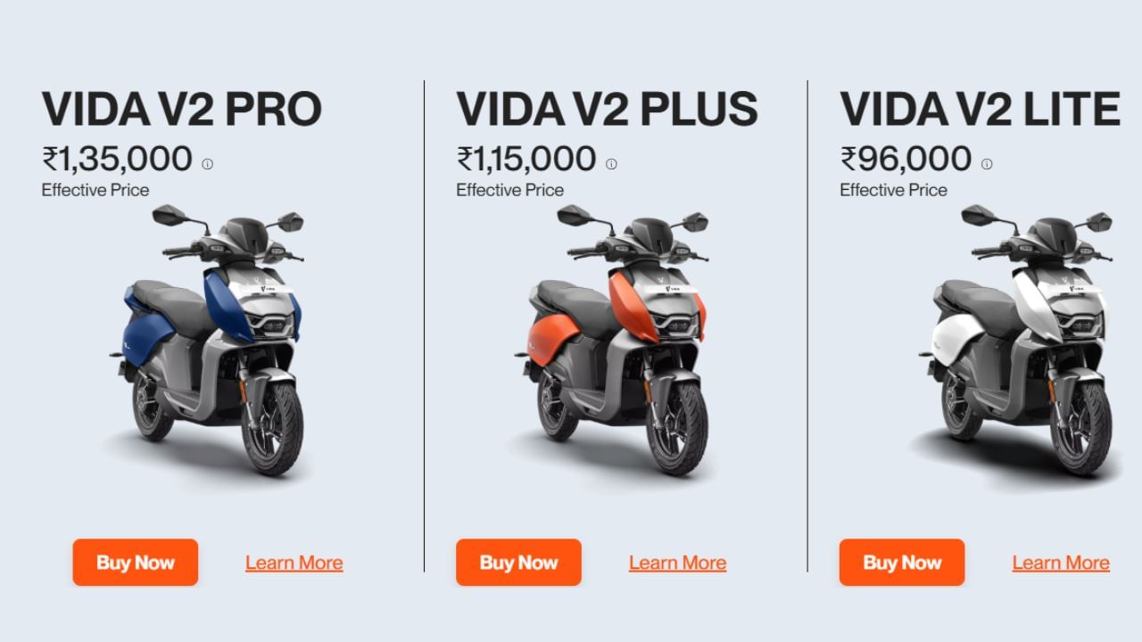 Hero Vida V2 Price