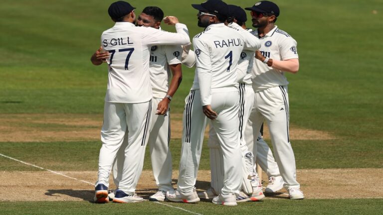 W, W, W, W, Team India’s hard bowling, 4 jerks to England, watch video 2025